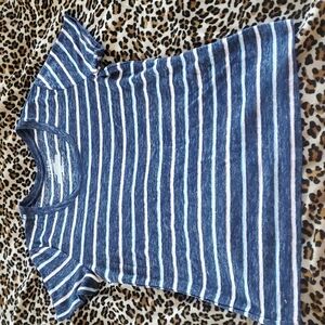 Time and trust striped shirt